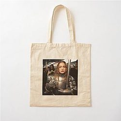 Fiona Apple as Joan of Arc Cotton Tote Bag