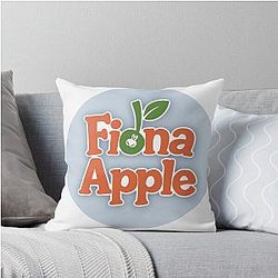 Fiona Apple Sticker Throw Pillow