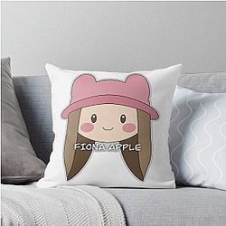 Fiona Apple cute throw pillow