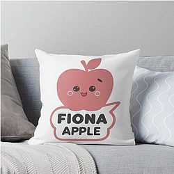 Fiona apple sticker throw pillow
