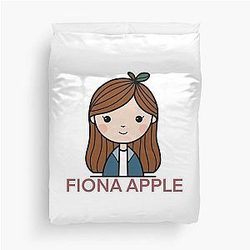 Fiona Apple Sticker Duvet Cover