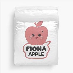 Fiona apple sticker duvet cover