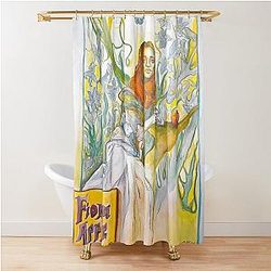 Fiona Apple Idler Wilde Painting Shower Curtain