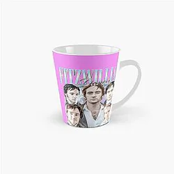 Fitzwilliam Darcy Collage Portrait - Limited Edition Tall Coffee Mug