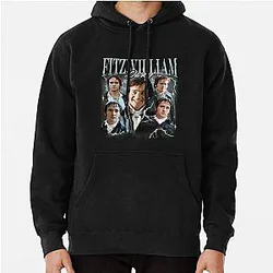 Fitzwilliam Darcy Pride Prejudice Retro Pullover Hoodie