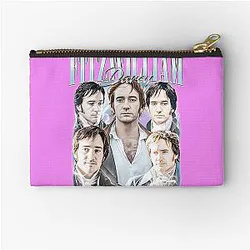 Fitzwilliam Darcy Collage Portrait - Limited Edition Zipper Pouch