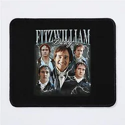 Fitzwilliam Darcy Pride and Prejudice Retro Movie Mouse Pad