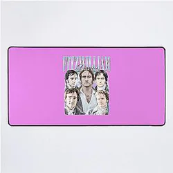 Fitzwilliam Darcy Collage Portrait - Limited Edition Desk Mat