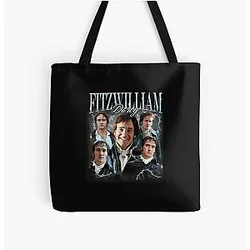 Fitzwilliam Darcy Pride and Prejudice Retro Movies All Over Print Tote Bag
