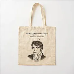 Mrs. Fitzwilliam Darcy Cotton Tote Bag