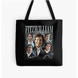 Fitzwilliam Darcy Pride and Prejudice Retro Movie Tote Bag
