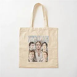 Fitzwilliam Darcy Collage Portrait Limited Edition Cotton Tote Bag