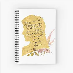 Fitzwilliam Darcy Spiral Notebook