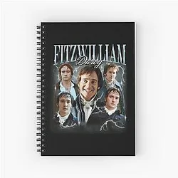 Fitzwilliam Darcy Pride and Prejudice Retro Movie Notebook