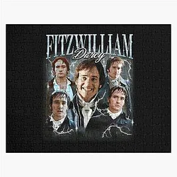 Fitzwilliam Darcy Pride and Prejudice Retro Movie Jigsaw Puzzle