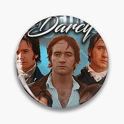 Fitzwilliam Darcy Pride and Prejudice Pin