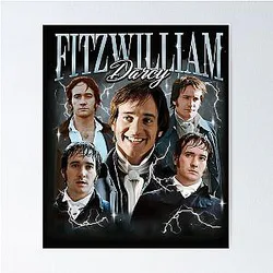 Pride and Prejudice  Retro Movie Poster