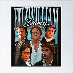 Fitzwilliam Darcy Pride Prejudice Poster