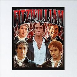 Fitzwilliam Darcy Style Poster