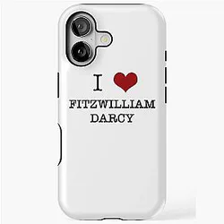 I Heart Fitzwilliam Darcy iPhone Case