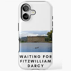 Waiting for Fitzwilliam Darcy iPhone Case