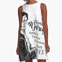 Fitzwilliam Darcy Setting up Unrealistic Expectations Since 1813 A Line Dress