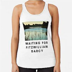 Waiting for Fitzwilliam Darcy Tank Top