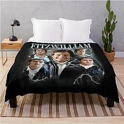 Fitzwilliam Darcy Pride and Prejudice Retro Movie Throw Blanket