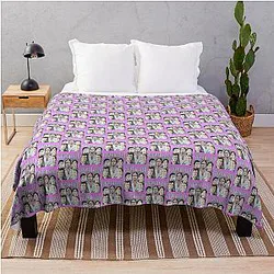 Fitzwilliam Darcy Collage Portrait Limited Edition Throw Blanket