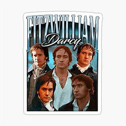 Fitzwilliam Darcy Pride and Prejudice Sticker