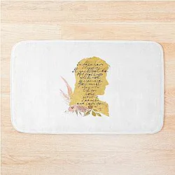 Fitzwilliam Darcy - In vain I struggled Bath Mat