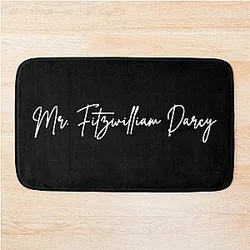 Mr. Fitzwilliam Darcy Bath Mat
