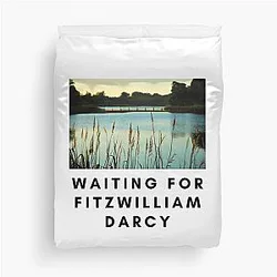 Waiting for Fitzwilliam Darcy Duvet Cover