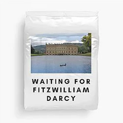 Waiting for Fitzwilliam Darcy Duvet Reference Cover