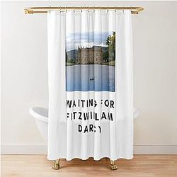 Waiting for Fitzwilliam Darcy Shower Curtain