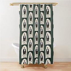Fitzwilliam Darcy Fan Club - Pride and Prejudice - Jane Austen Shower Curtain