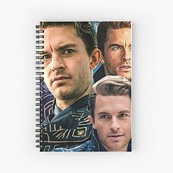 Jonathan Bailey Fiyero Spiral Notebook