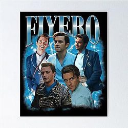 Fiyero Jonathan Bailey Retro Poster