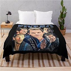 Retro Fiyero 90s Style Throw Blanket