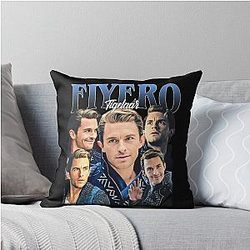Retro Fiyero Tigelaar Bootleg 90s Style Throw Pillow