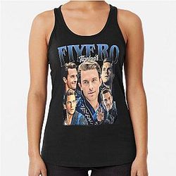 Retro 90S Style Racerback Tank Top