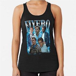 Jonathan Bailey Retro Racerback Tank Top