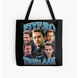 Jonathan Bailey Fiyero Tigelaar Over Print Tote Bag