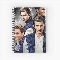 Jonathan Bailey Fiyero Spiral Notebook