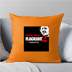 The Flagrant is a comedy podcast The Flagrant Pillows Cover