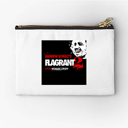 The Flagrant is a comedy podcast The Flagrant Zipper Pouches