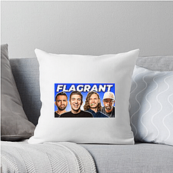 Flagrant Podcast Merch Flagrant Podcast Pillows Cover