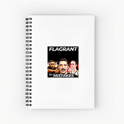 Flagrant Podcast Limited Collection Flagrant Podcast Notebook