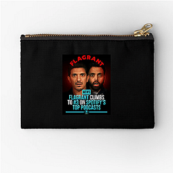 Flagrant Podcast Signature Flagrant Podcast Zipper Pouches