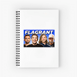 Flagrant Podcast Merch Flagrant Podcast Notebook